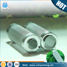 Réservoir de poissons Aquarium Mesh Flow Crevettes Safe Protect Guard Filtres Filets Tube Cap Pipe